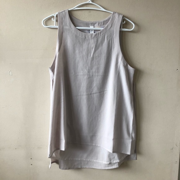 Lululemon Pale Pink/ Purple Tank Top Like New Sz 6 - Picture 5 of 10